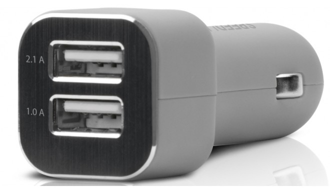 Speedlink автомобильный зарядный адаптер USB Turay, серый (SL-7090)