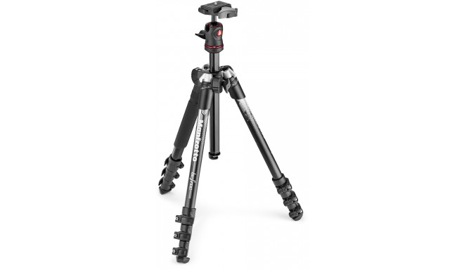 Manfrotto statiiv Befree Color MKBFRA4GY-BH, hall (karp puudu)