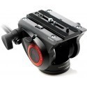 Manfrotto tripod set 755XBK + MVH500AH (no package)