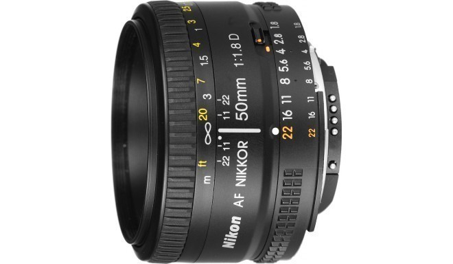 Nikon AF Nikkor 50mm f/1.8D objektīvs
