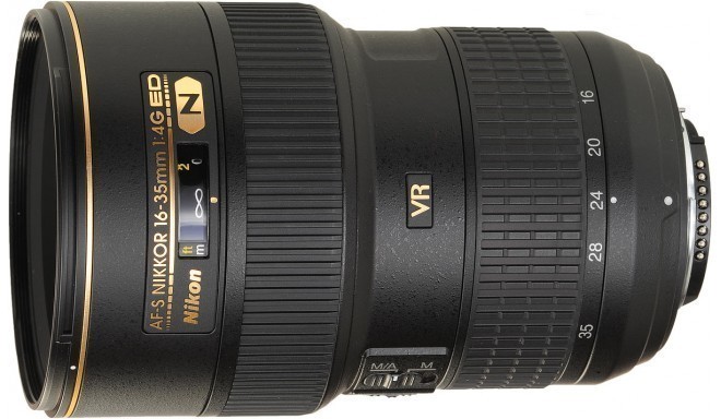 Nikon AF-S Nikkor 16-35mm f/4.0G ED VR objektiiv
