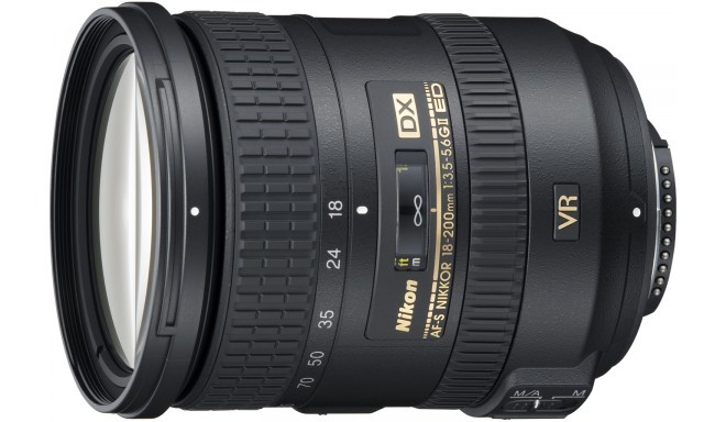 Nikon AF-S DX Nikkor 18-200mm f/3.5-5.6G ED VR II objektīvs