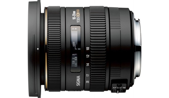 Sigma 10-20mm f/3.5 EX DC HSM objektiiv Canonile