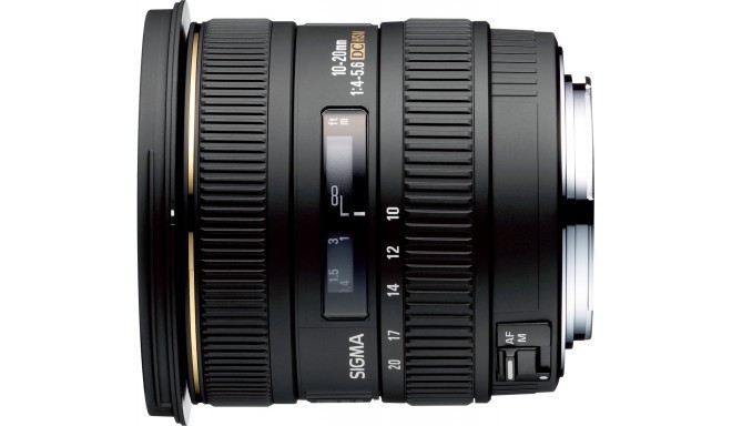 Sigma 10-20mm f/4-5.6 EX DC HSM objektiiv Canonile