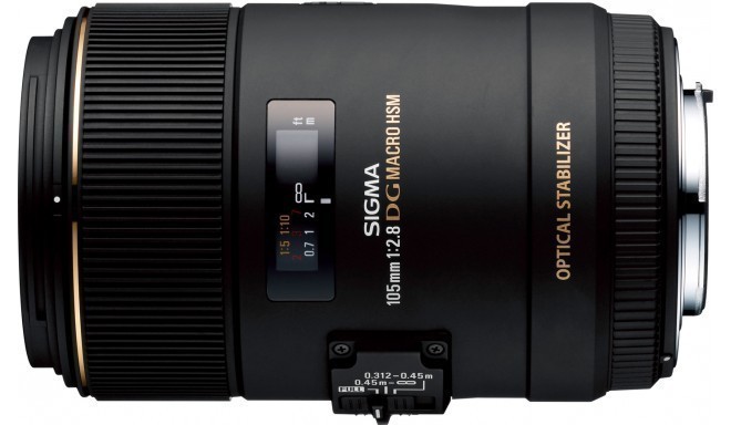 Sigma 105mm f/2.8 EX DG OS HSM Macro objektiiv Nikonile