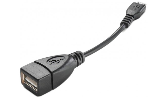 Vivanco kaabel microUSB - USB OTG (34761)