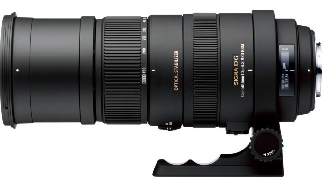 Sigma AF 150-500mm f/5-6.3 DG OS HSM objektiiv Nikonile