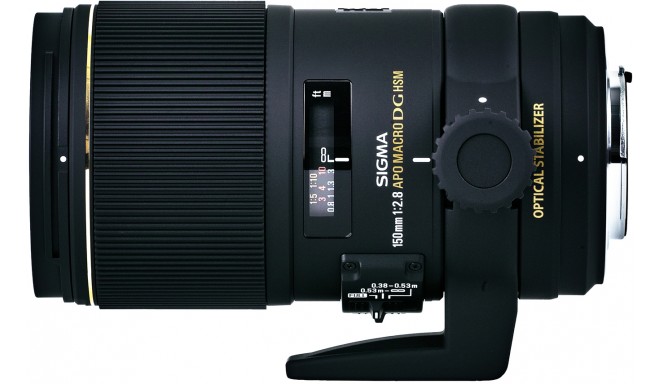 Sigma 150mm f/2.8 EX DG OS HSM APO Macro objektiiv Canonile