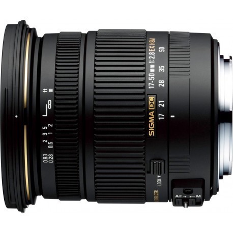 Sigma 17-50mm f/2.8 EX DC OS HSM objektiiv Nikonile