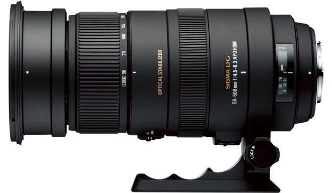 Sigma 50-500mm f/4.5-6.3 APO DG OS HSM objektiiv Nikonile