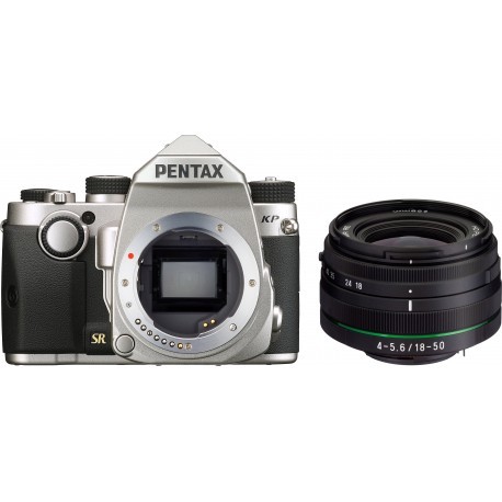 Pentax KP + DA 18-50mm RE Kit, silver