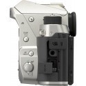Pentax KP + DA 18-50 мм RE Kit, серебряный