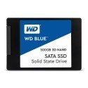 SSD | WESTERN DIGITAL | Blue | 500GB | SATA 3.0 | TLC | Write speed 530 MBytes/sec | Read speed 560 
