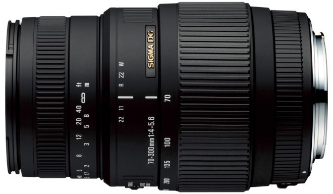 Sigma 70-300mm f/4-5.6 DG Macro objektīvs priekš Nikon