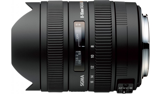 Sigma 8-16mm f/4.5-5.6 DC HSM objektiiv Canonile