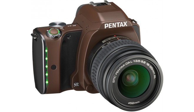 Pentax K-S1 + 18-55mm Kit, Linen Brown