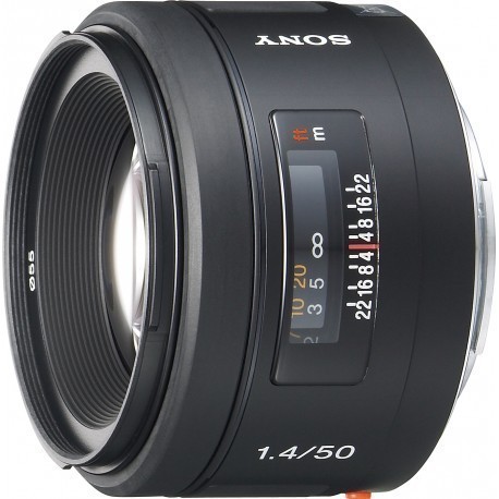 Sony 50mm f/1.4 objektiiv