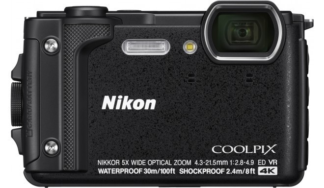 Nikon Coolpix W300, melns