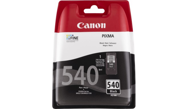 Canon tintes kasetne PG-540, melna