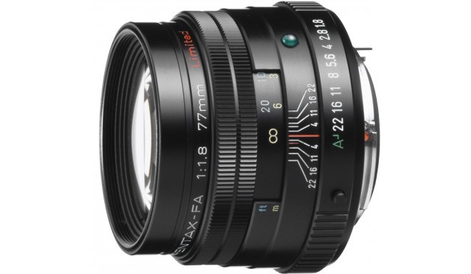 smc Pentax FA 77mm f/1.8 Limited, black