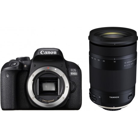 Canon EOS 800D + Tamron 18-400 мм