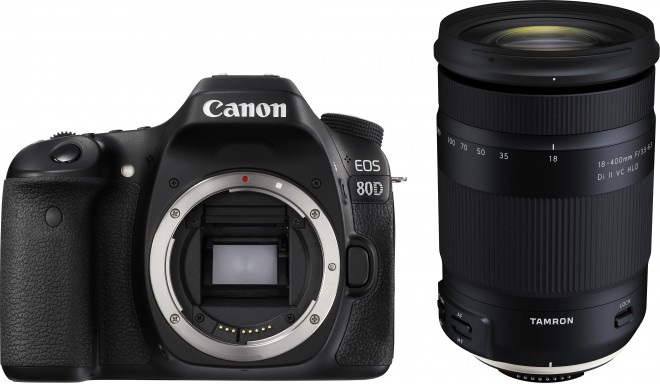 Canon EOS 80D + Tamron 18-400 мм