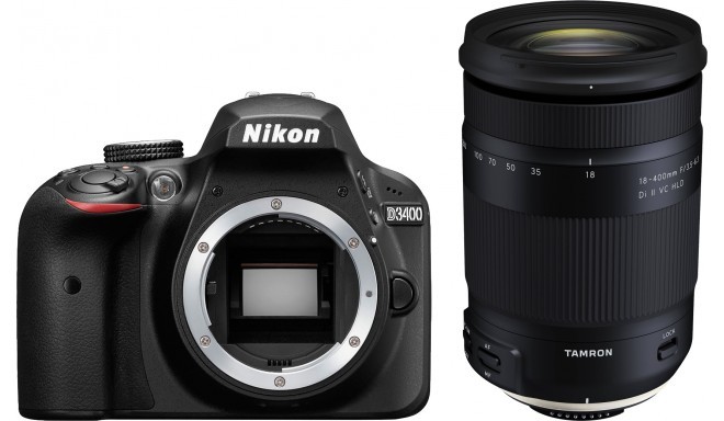Nikon D3400 + Tamron 18-400 мм