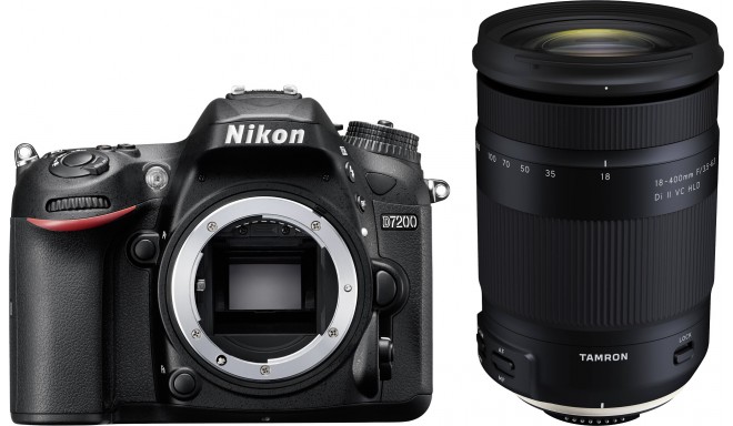 Nikon D7200 + Tamron 18-400 мм
