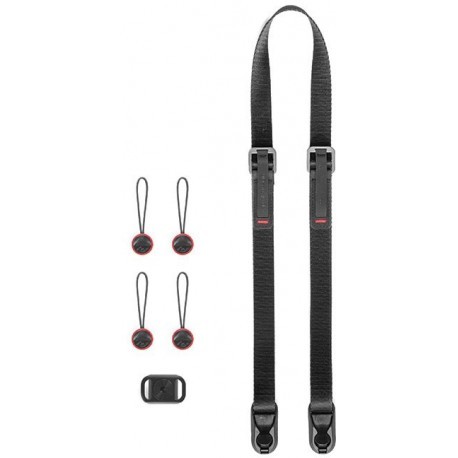 Peak Design kameras siksna Leash, ogļu pelēka