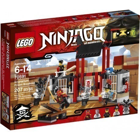 LEGO Ninjago mänguklotsid Põgenemine Kryptariumi vanglast (70591)
