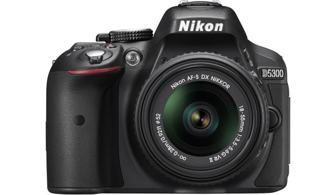 Nikon D5300 + 18-55мм VR II Kit, чёрный