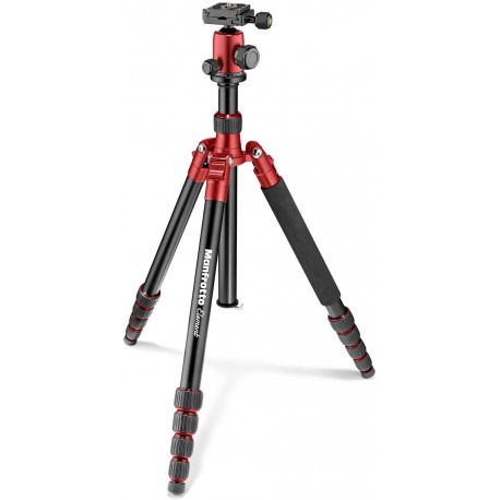 Manfrotto statiiv Element Traveller MKELEB5RD-BH, punane