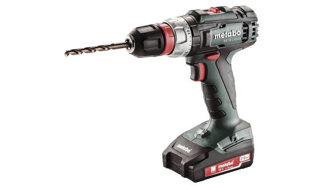 Akutrell BS 18 L Quick, 13mm, 18V / 2,0Ah, Metabo