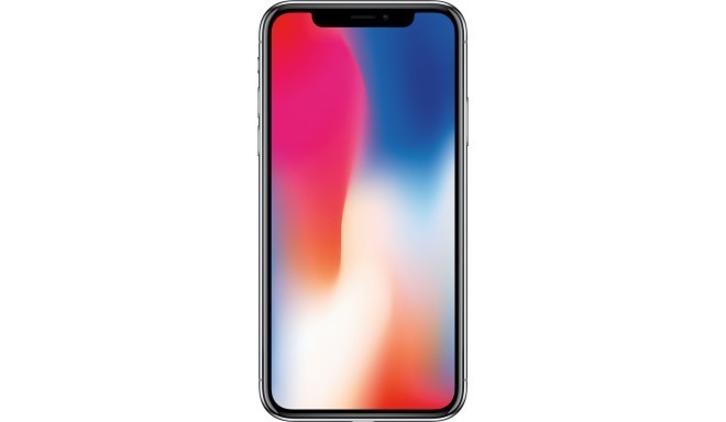 Apple iPhone X 256GB, серебряный