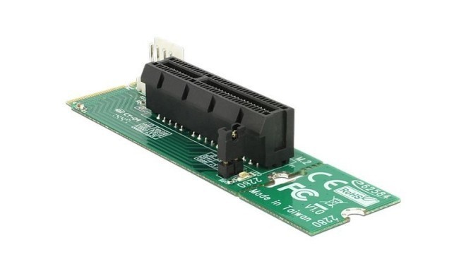 Adapter M.2 Key M - PCI Express x4 + 4PIN Power