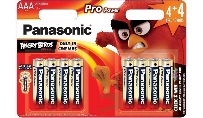 Panasonic Pro Power battery LR03PPG/8B (4+4) AB