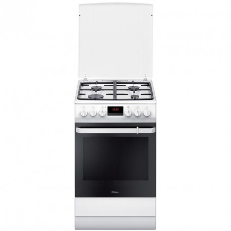 Hansa gas cooker with electric oven FCMW582109 50cm
