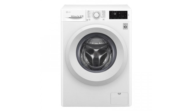 LG front-loading washing machine 7kg F2J5QN3W