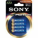 4 x AAA patareid Stamina Platinum, Sony