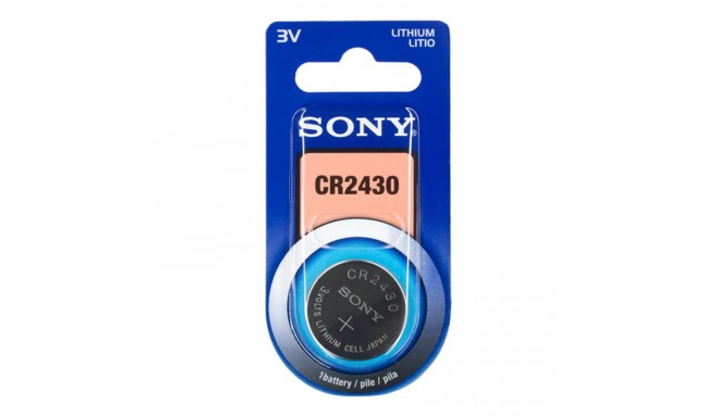 1 x CR2430 liitium patarei, Sony