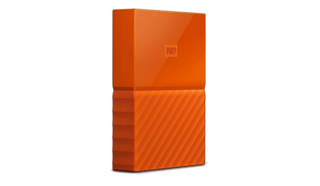 Western Digital external HDD My Passport 4TB, orange