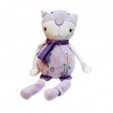 Axiom stuffed toy Cat Figuś 30cm, lilac