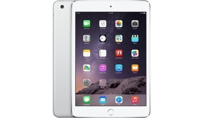 Apple iPad Mini 3 16GB WiFi A1599, sudraba
