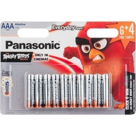 Panasonic Everyday Power батарейка LR03EPS/10BW (6+4) AB