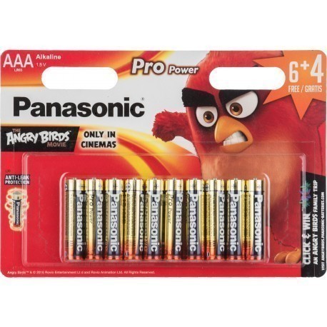Panasonic Pro Power battery LR03PPG/10B (6+4) AB