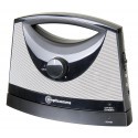 Amplicomms speaker TV Sound Box, black/silver