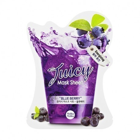 Holika Holika Маска тканевая Blueberry Juicy Mask Sheet
