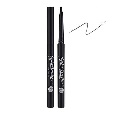 Holika Holika Подводка-карандаш для глаз Wonder Drawing Skinny Eyeliner 01 Real Black