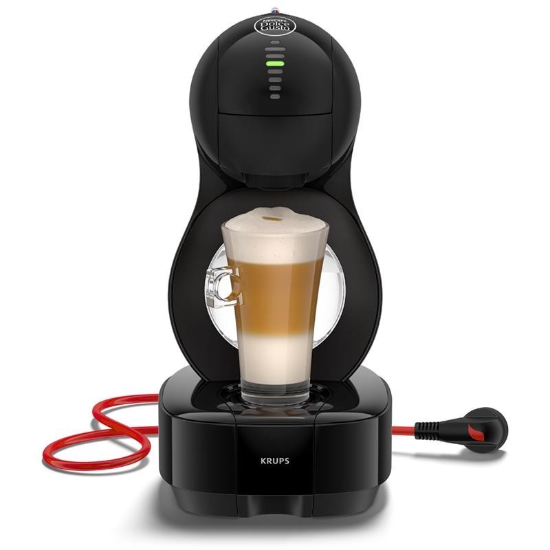 Krups capsule coffee machine Nescafe® Dolce Gusto® Lumio, black - Coffe ...