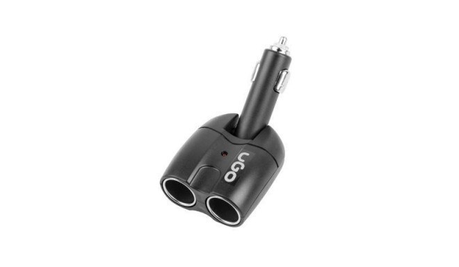 Natec UGO Car cigarette lighter socket, 2x 12V/24V